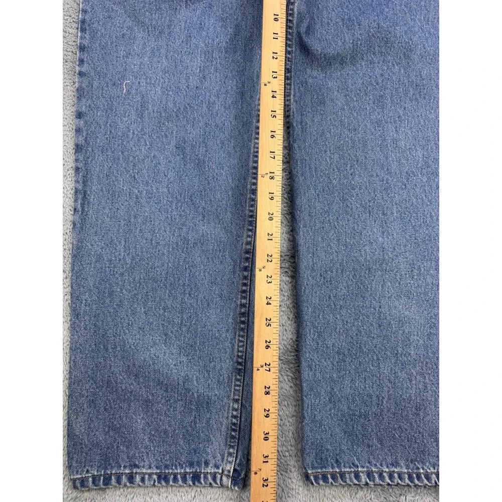Levis 550 Jeans Men‎ 38x32 Blue Relaxed Fit Straight Denim Y2K NWT